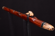 Grenadillo  Native American Flute, Minor, Mid A-4, #G41I